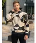 Premium-Sweatshirt für Herren ALTISPORT VOJ/ALM007MI01 BRAUN