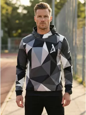 Premium-Sweatshirt für Herren ALTISPORT VOJ/ALM007MI01 GRAU