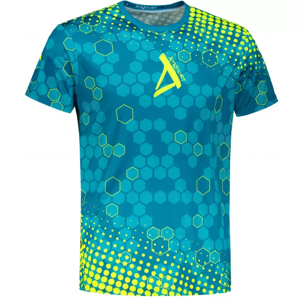  Hochwertiges Funktions-T-Shirt für Herren ALTISPORT VOJ/ALM005TR01 KEROSIN/GELB 