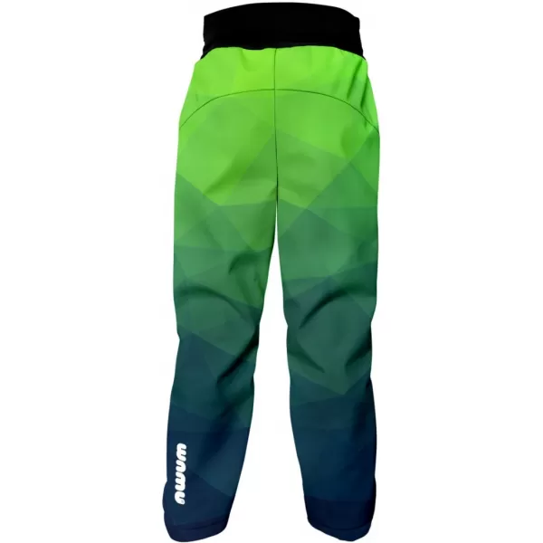  Baby Softshell Hosen WAMU MOZAIKA GRÜN 