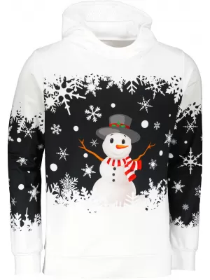Premium-Sweatshirt für Herren ALTISPORT VOJ/ALMVN2MI01 WEIß