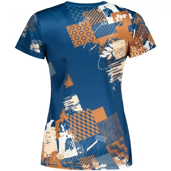  Hochwertiges Funktions-T-Shirt für Damen ALTISPORT VOJ/ALW009TR01 MARINE/BRAUN 