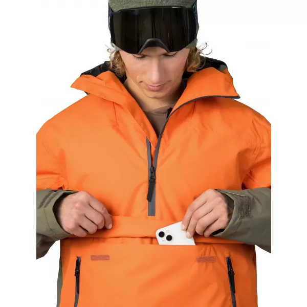  Herrenjacke HANNAH PATTY FD PAPAGEIENTAUCHERSCHNABEL/VERBRANNTE OLIVE 