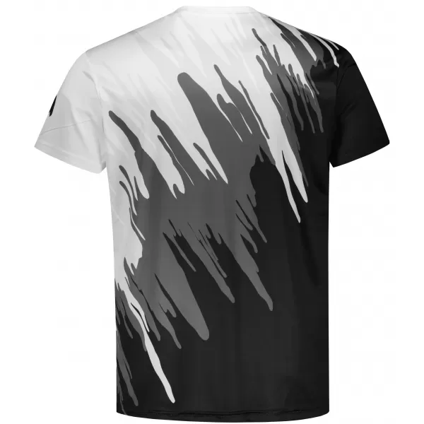  Hochwertiges Funktions-T-Shirt für Herren ALTISPORT VOJ/ALM006TR01 SCHWARZ UND WEIß 