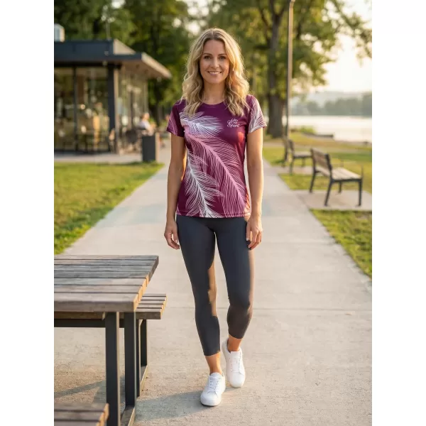  Hochwertiges Funktions-T-Shirt für Damen ALTISPORT VOJ/ALW001TR01 FUCHSIE 