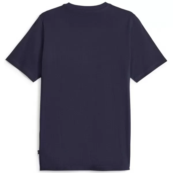  Herren-T-Shirt PUMA GRAPHICS WORDING TEE 677185-06 BLAU 