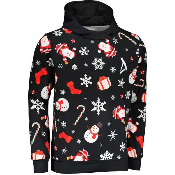  Premium-Sweatshirt für Herren ALTISPORT VOJ/ALMVN1MI01 SCHWARZ 