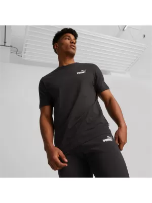 Herren-T-Shirt PUMA ESS SMALL LOGO TEE 586668-01 SCHWARZ