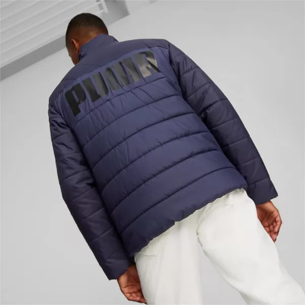  Herrenjacke PUMA ESS+ PADDED JACKET 849349-06 BLAU 