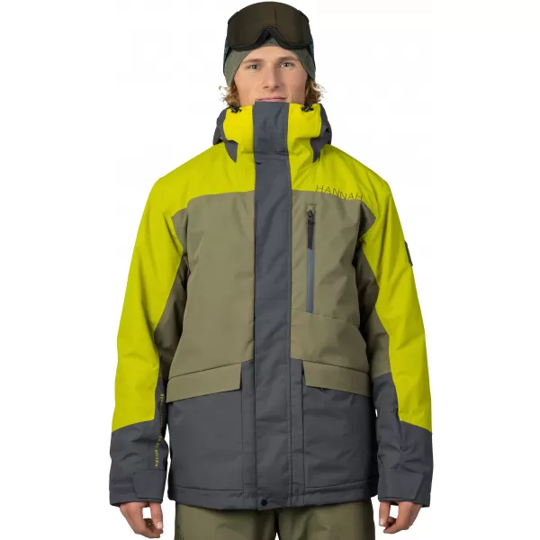  Herrenjacke HANNAH GAROW FD GEBRANNTE OLIVE/CITRONELLE 