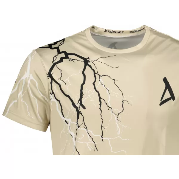  Premium-T-Shirt für Herren ALTISPORT VOJ/ALM004TR01 BRAUN 