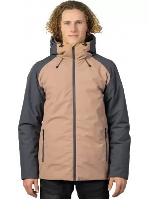 Herrenjacke HANNAH MASCON TIGERAUGE/ASPHALT