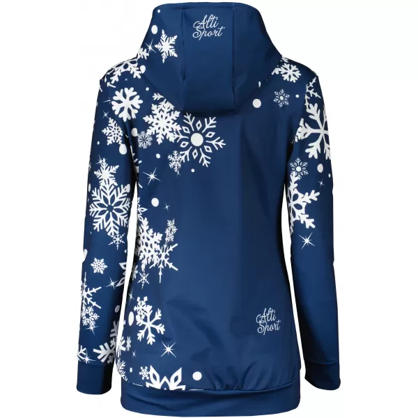  Premium-Sweatshirt für Damen ALTISPORT VOJ/ALWVN5MI01 NAVY BLAU 