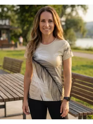 Hochwertiges Funktions-T-Shirt für Damen ALTISPORT VOJ/ALW001TR01 BRAUN