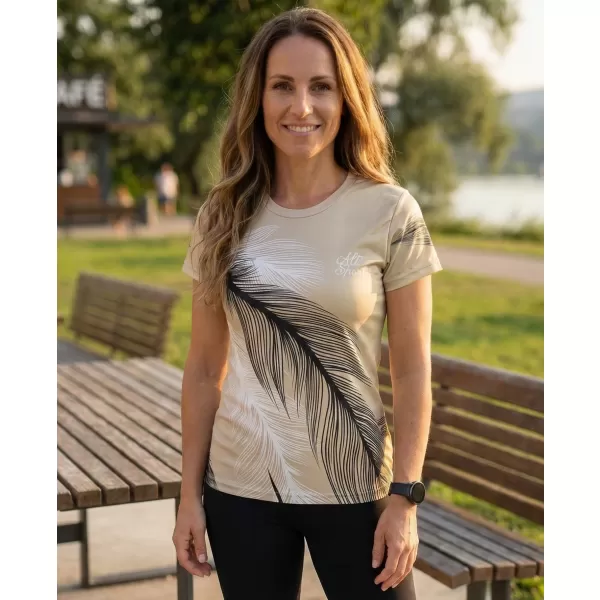  Hochwertiges Funktions-T-Shirt für Damen ALTISPORT VOJ/ALW001TR01 BRAUN 