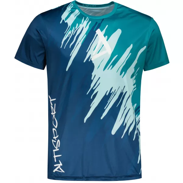  Hochwertiges Funktions-T-Shirt für Herren ALTISPORT VOJ/ALM006TR01 KEROSIN/BLAU 