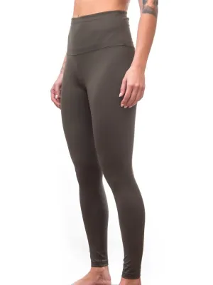Damenleggings SENSOR INFINITY ECO OLIVE GREEN