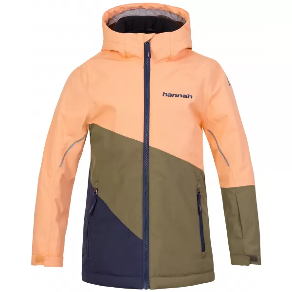  Kinderjacke HANNAH KIGALI JR CANTALOUPE/GEBRANNTE OLIVE 