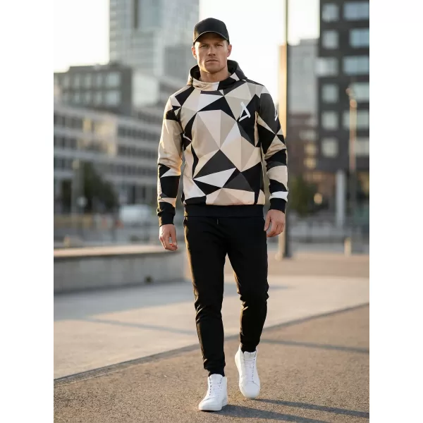  Premium-Sweatshirt für Herren ALTISPORT VOJ/ALM007MI01 BRAUN 