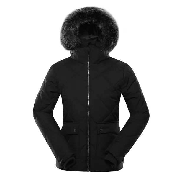  Damenjacke ALPINE PRO LODERA LJCB593 SCHWARZ 