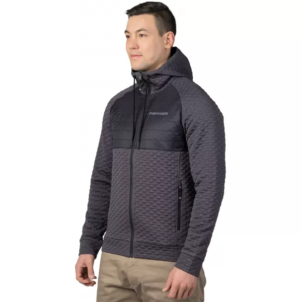  Herren-Sweatshirt HANNAH QUIL II ASPHALTMEL/ANTHRAZIT 