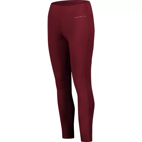  Sportleggings für Damen NORDBLANC COMPLAINT NBWPL7779 BURGUND 