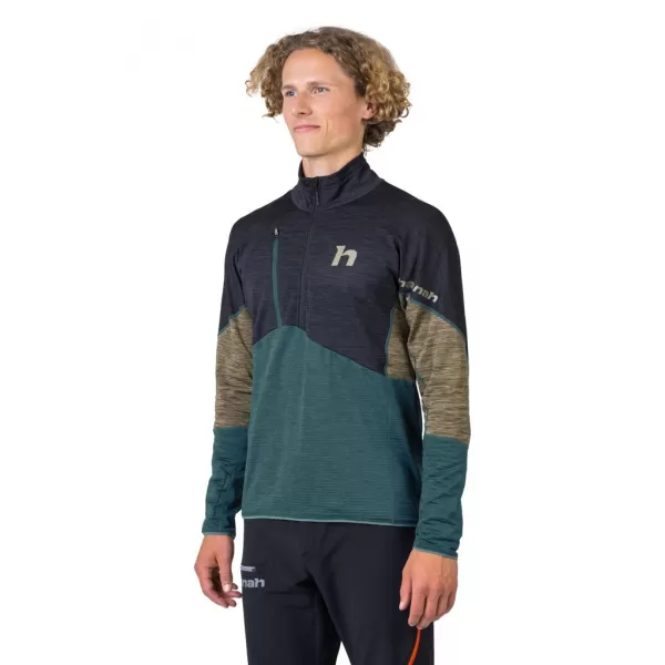  Herren-Sweatshirt HANNAH NIRO HZ ANTHRAZIT/JASPISMEL 