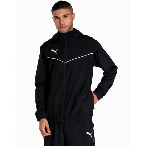  Herrenjacke PUMA TEAMRISE ALL WEATHER JACKET 657396-03 SCHWARZ 