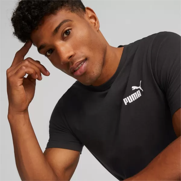  Herren-T-Shirt PUMA ESS SMALL LOGO TEE 586668-01 SCHWARZ 