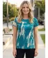 Hochwertiges Funktions-T-Shirt für Damen ALTISPORT VOJ/ALW010TR01 KEROSIN/BLAU