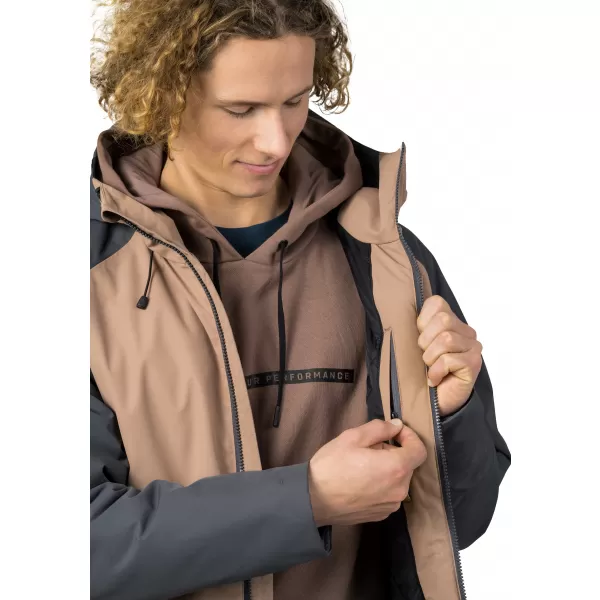  Herrenjacke HANNAH MASCON TIGERAUGE/ASPHALT 