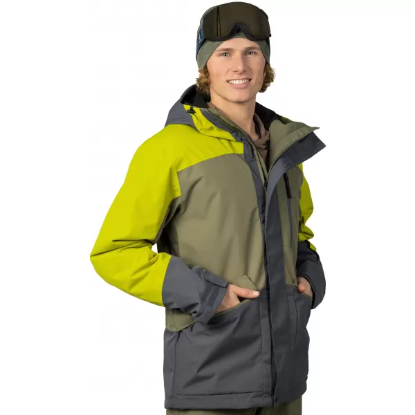  Herrenjacke HANNAH GAROW FD GEBRANNTE OLIVE/CITRONELLE 