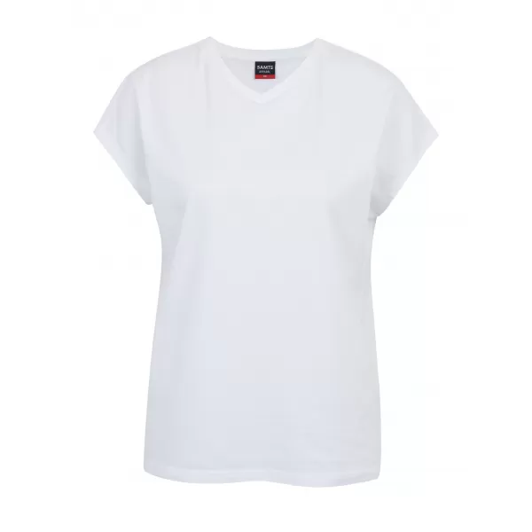  Damen-T-Shirt SAM 73 VITANI WT 898 WEIß 