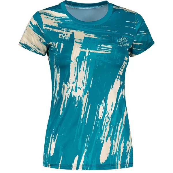  Hochwertiges Funktions-T-Shirt für Damen ALTISPORT VOJ/ALW010TR01 KEROSIN/BLAU 