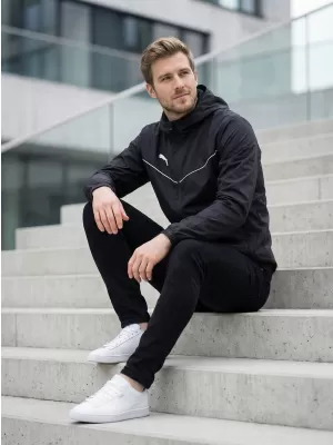 Herrenjacke PUMA TEAMRISE ALL WEATHER JACKET 657396-03 SCHWARZ