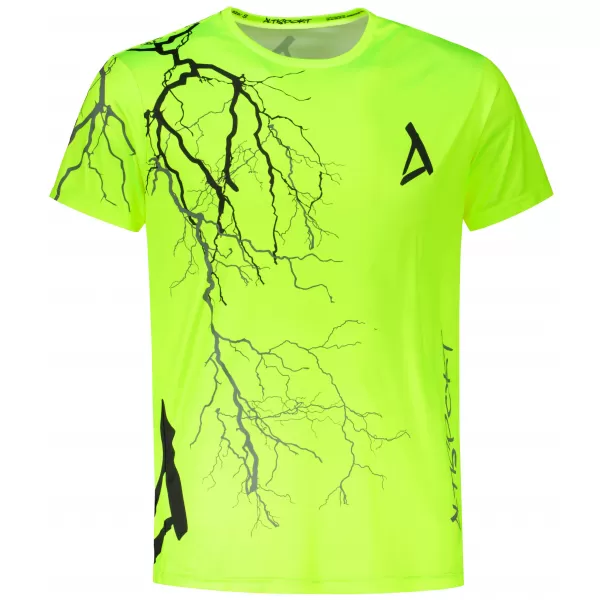  Premium-T-Shirt für Herren ALTISPORT VOJ/ALM004TR01 NEON GELB 