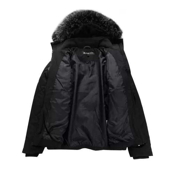  Damenjacke ALPINE PRO LODERA LJCB593 SCHWARZ 