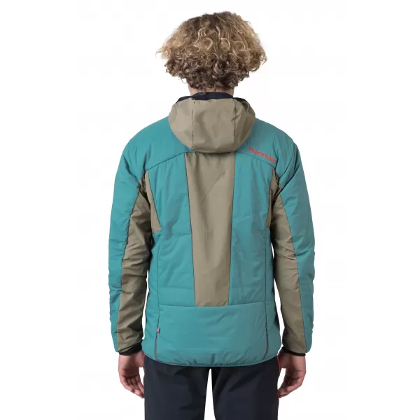  Herrenjacke HANNAH KECHU HOODY ÖLBLAU/GEBRANNTES OLIV 
