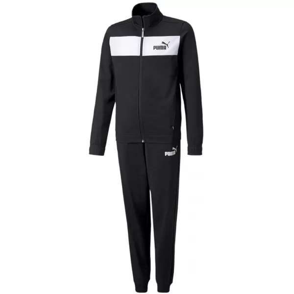  Kinder-Trainingsanzug-Set PUMA POLY SUIT CL B 589371-01 SCHWARZ 