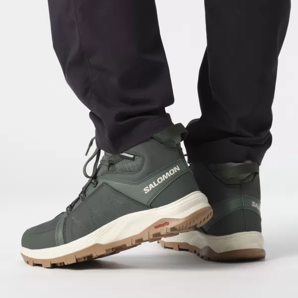  Winterstiefel für Herren SALOMON OUTCHILL TS CSWP L47328100 URBAN CHIC/MANDELMILCH/PHANTOM 