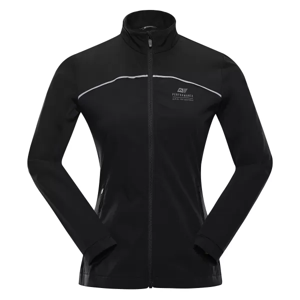  Frauen -Softshelljacke für Frauen ALPINE PRO GEROCA LJCB591 SCHWARZ 