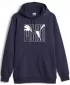 Herren-Sweatshirt PUMA ESS+ LOGO LAB HOLIDAY HOODIE FL 675924-06 BLAU