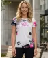 Hochwertiges Funktions-T-Shirt für Damen ALTISPORT VOJ/ALW009TR01 WEIß