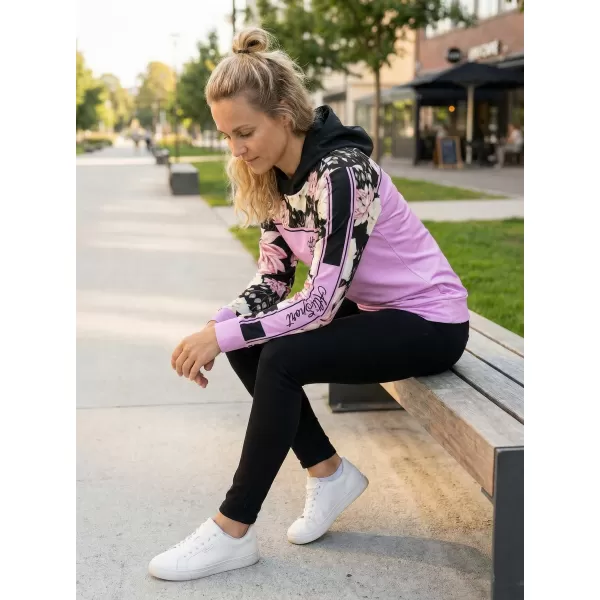  Premium-Sweatshirt für Damen ALTISPORT VOJ/ALW008MI01 HELL-PINK 