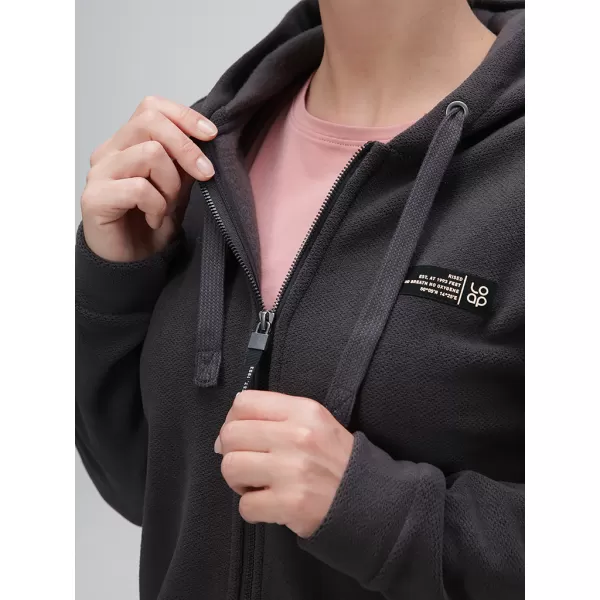  Damen-Sweatshirt LOAP GERBERA OLW2334 DUNKELGRAU 