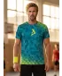 Hochwertiges Funktions-T-Shirt für Herren ALTISPORT VOJ/ALM005TR01 KEROSIN/GELB