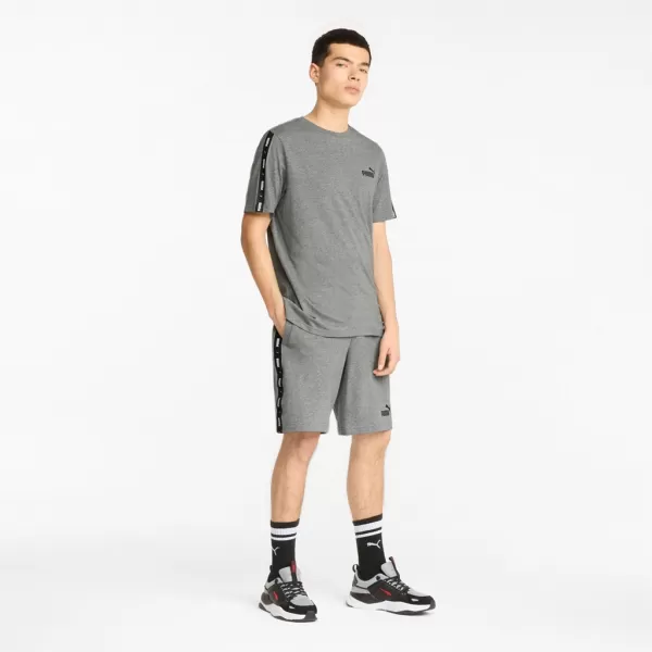  Herren-T-Shirt PUMA ESS+ TAPE TEE 847382-03 GRAU 