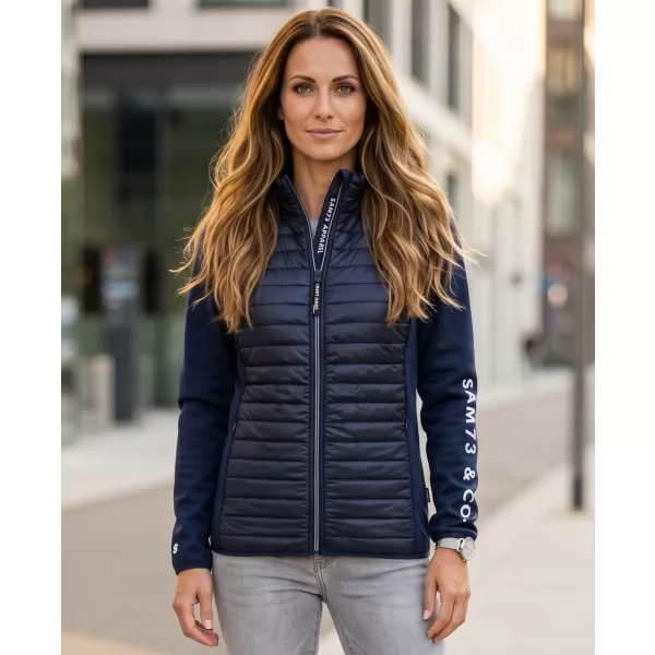  Damen-Sweatshirt SAM 73 MELMAN WM 780 DUNKELBLAU 