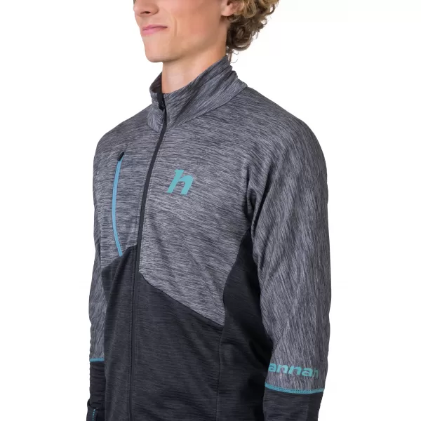  Herren-Sweatshirt HANNAH NIRO HELLGRAU/ANTHRAZIT MEL 