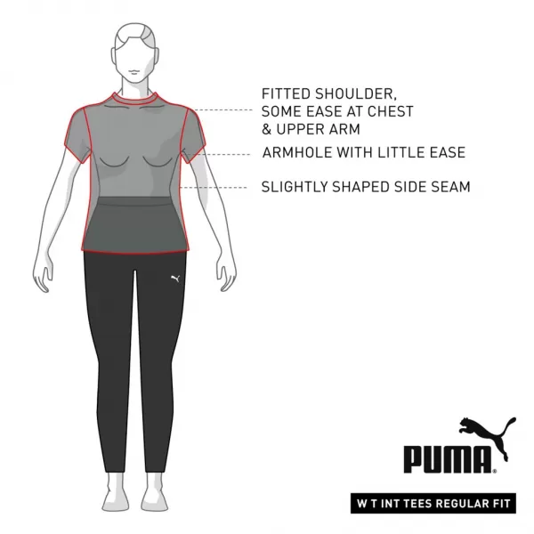  Funktions-T-Shirt für Damen PUMA PERFORMANCE TEE W 520311-01 SCHWARZ 